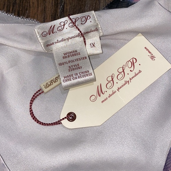 MSSP chiffon pattern dress - Picture 3 of 5